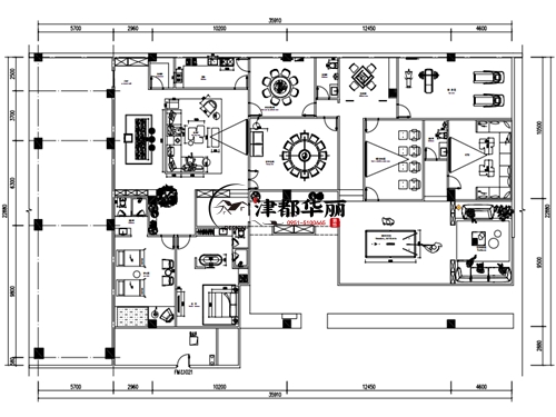 銀川會(huì)所裝修設(shè)計(jì)項(xiàng)目|津都華麗設(shè)計(jì)