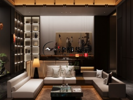 銀川裝修公司推薦|銀川閱海瀾境會(huì)所設(shè)計(jì)裝修驚艷效果方案分享